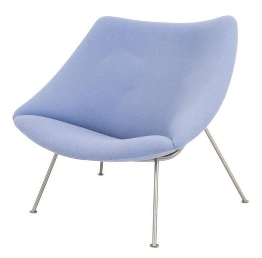 Specialistische restauratie voor een iconische designfauteuil met organische vormen